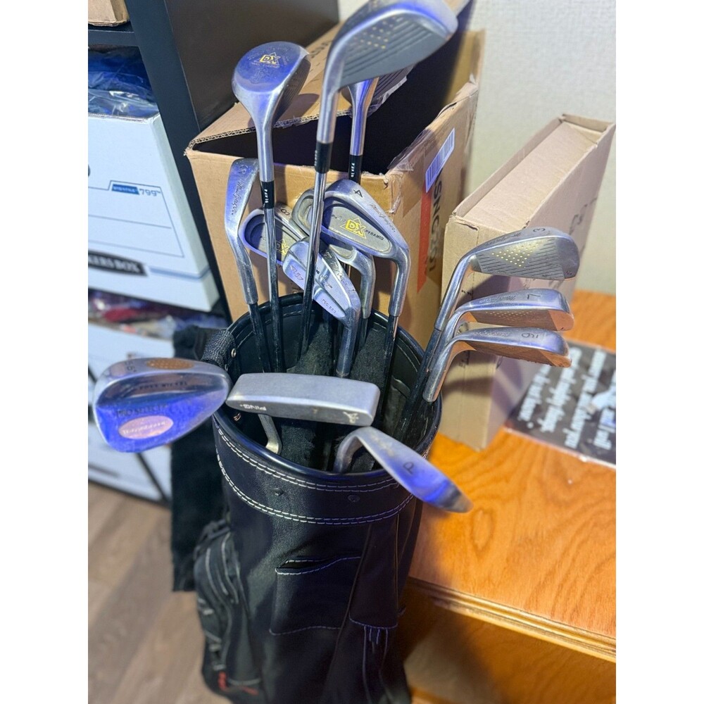 Adult Golf Club Set with Bag Complete Right Handed Clubs